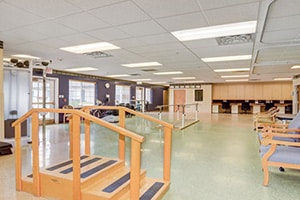 The rehab gym at Marion