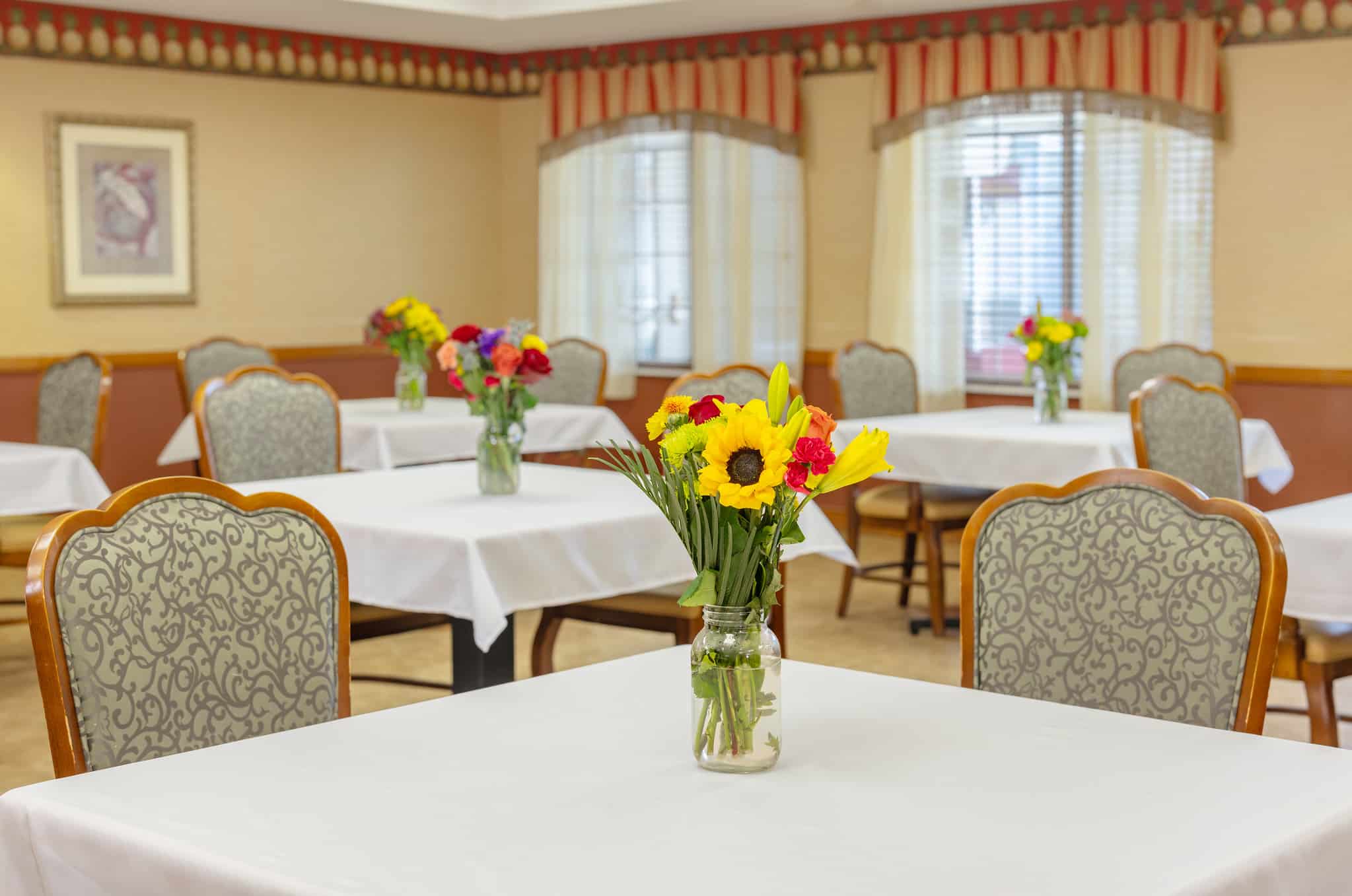 Dining room at Marion Valley PA