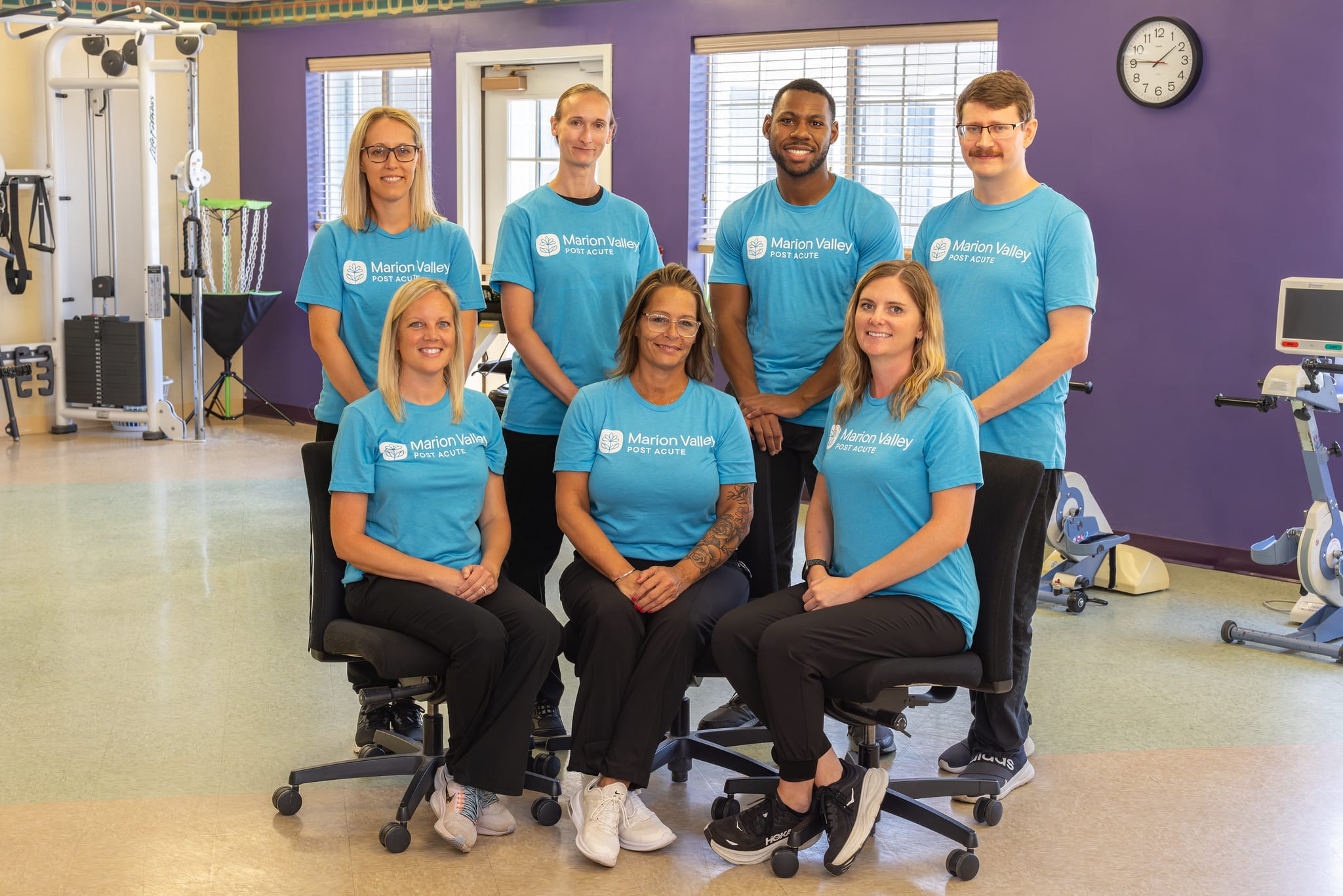 Rehab staff at Marion Valley PA